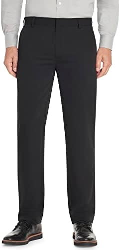 Van Heusen Men’s Wrinkle Free Stretch Flat Front Dress Pant