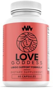 Warped Wellness Womens Supplement That Boosts Libido | Enhance Intimacy, Passion and Desire | Miura Puama for Female Specific Arousal | Love Goddess | Vitamin