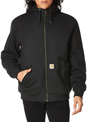 Carhartt Men’s Rain Defender® Relaxed Fit Midweight Sherpa-Lined Full-Zip Sweatshirt