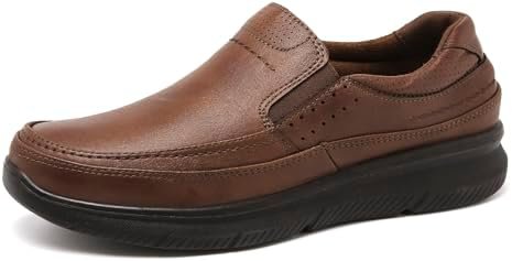 Men’s Slip On Casual Loafers, Comfortable Walking Shoes for Men, Lightweight Dress Shoes for Office Driving