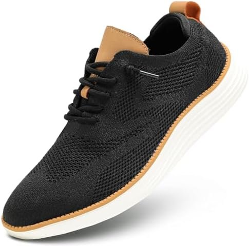 Men’s Casual Dress Shoes Fashion Mesh Oxfords Business Walking Work Sneakers Comfortable Lightweight