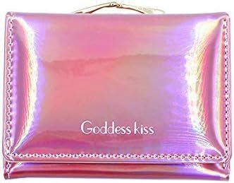 Eilova Orityle Fashion Women Trifold Wallet Shiny Holographic Ladies Girls Purese Clutch Coin Pocket Card Holder Organizer