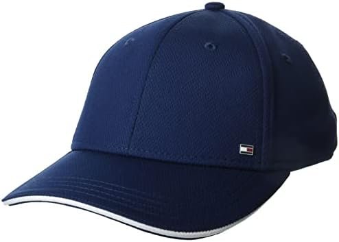 Tommy Hilfiger Men’s Cotton Billy Adjustable Flap Baseball Cap