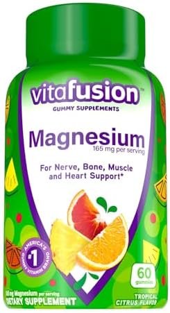 Vitafusion Magnesium Gummy Supplement, 60ct