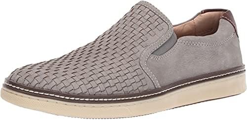 Johnston & Murphy Men’s McGuffey Woven Slip-On Shoe | Classic Lightweight Sneaker