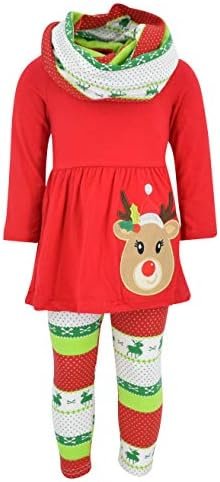 Unique Baby Girls 3 Piece Matching Outfit For Every Holiday Legging Set 6