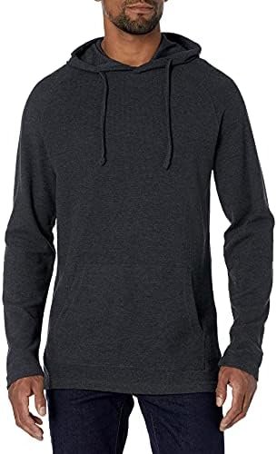 Amazon Essentials Men’s Long-Sleeve Slub Thermal Pullover Hoodie (Previously Goodthreads)