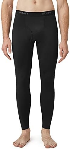 LAPASA Men’s Thermal Underwear Bottom Long Johns Pants Base Layer Lightweight Midweight Heavyweight Cold Weather M10/M25/M56