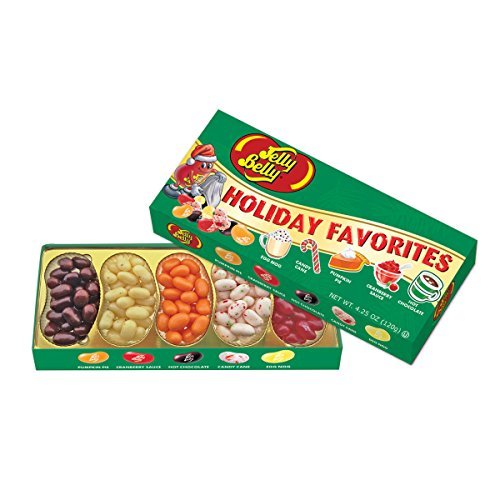 Jelly Belly Holiday Favorites Jelly Bean 4.25 oz Gift Box – Genuine, Official, Straight from the Source