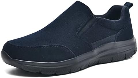 TIOSEBON Men’s Slip On Walking Loafers-Comfortable Tennis Driving Work Shoes