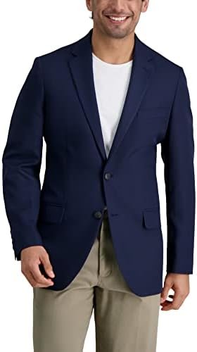 Haggar Men’s The Active Series Classic Fit Gabardine Blazer