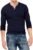 KUYIGO Mens Henley Shirts Slim Fit Long Sleeve Beefy Fashion Casual Top Shirts of Cotton Shirts