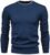 Esobo Men’s Cotton V Neck Sweater Knitted Jumper Sweater Long Sleeve Pullover Top