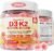 2Pack Sugar-Free Vitamin D3 K2 Filled Gummies 5000IU / 10,000 IU with 500mg Calcium + K2 (MK-7) 200mcg, Magnesium, Vitamin C & Zinc, Extra Strength – Ultimate Absorption for Bone Muscle Teeth Immune