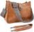 APHISON Crossbody Bags For Women Trendy, Leather Hobo Handbag Crossbody Purses Shoulder Bucket Bag with 2 Adjustable Strap