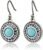 Lucky Brand Turquoise-Hued Drop Earrings