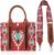 Wrangler Aztec Tote Bag for Women Western Shoulder Purses and Handbags Christmas Gifts